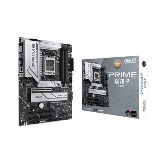 Asus PRIME X670-P-CSM DDR5 AM5 ATX Motherboard
