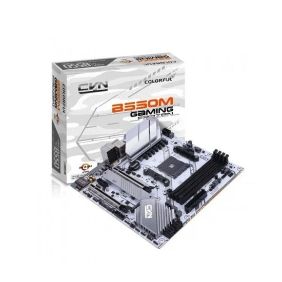 COLORFUL CVN B550M GAMING FROZEN V15 AMD AM4 MOTHERBOARD