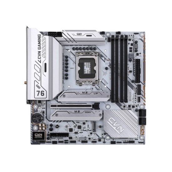 Colorful CVN B760M FROZEN WIFI V20 12th And 13th Gen Motherboard