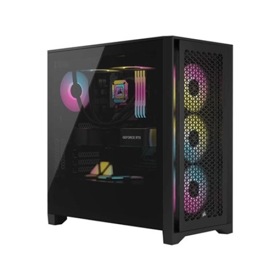 Corsair iCUE 4000D RGB AIRFLOW Mid-Tower Black Case