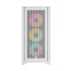 Corsair iCUE 4000D RGB AIRFLOW Mid-Tower Casing (White)
