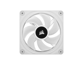 Corsair iCUE LINK QX120 RGB 3 in 1 120mm PWM White Case Fan Starter Kit with iCUE LINK System Hub