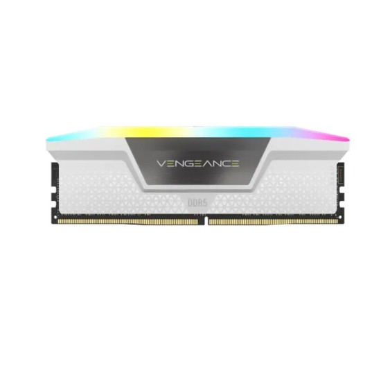 Corsair VENGEANCE RGB 16GB DDR5 6000MHz RAM White