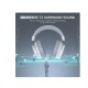 EKSA E900 Pro Noise Cancelling 7.1 Surround Sound Gaming Headset White