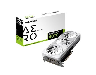 Gigabyte GeForce RTX­­ 4070 AERO OC 12GB GDDR6X Graphics Card