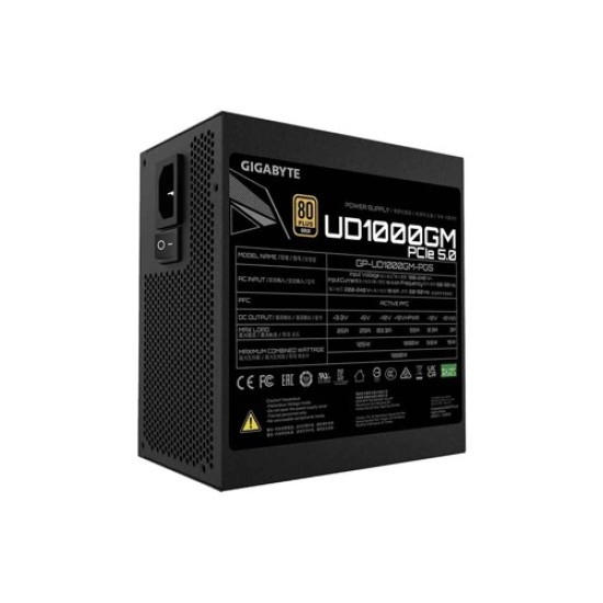 GIGABYTE UD1000GM PG5 1000W 80+ Gold Full Modular Power Supply