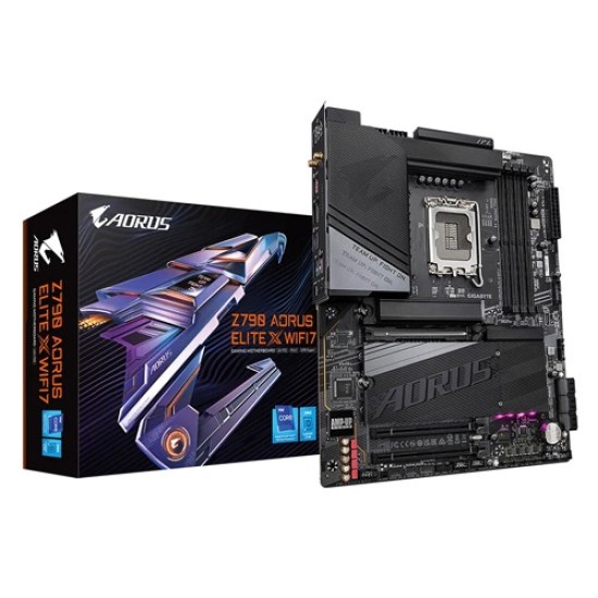 Gigabyte Z790 AORUS ELITE X WIFI7 1.0 14th,13th And 12th Gen Motherboard