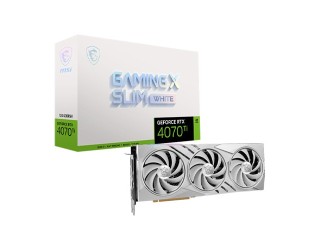 MSI GeForce RTX 4070 Ti GAMING X SLIM WHITE 12G Graphics Card