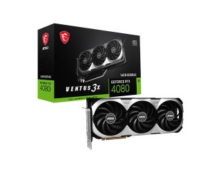 MSI GeForce RTX 4080 16GB VENTUS 3X OC GDDR6X Graphics Card