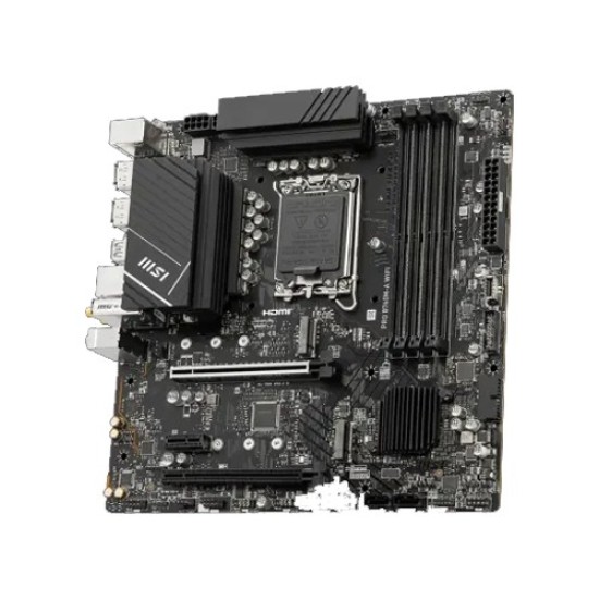 MSI PRO B760M-A WIFI 12th Gen & 13th Gen mATX Motherboard