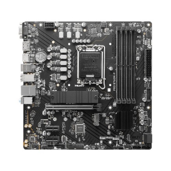 MSI PRO B760M-P DDR5 mATX Motherboard