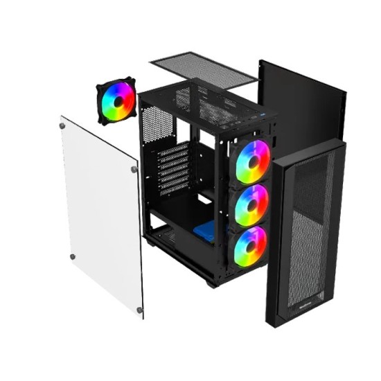 MaxGreen 2605 Mid-Tower ARGB ATX Gaming Case