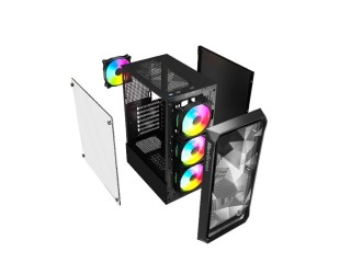 MaxGreen 825-V2 Mid-Tower ARGB ATX Gaming Case