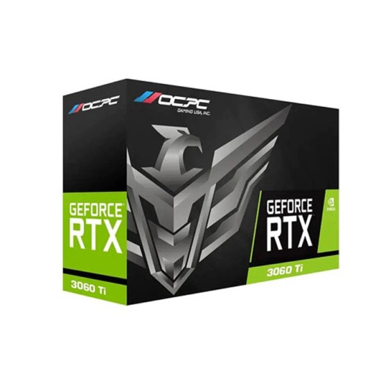 OCPC RTX 3060TI LHR MIR 8GB GDDR6 HDMI+DP 256 BIT GRAPHICS CARD