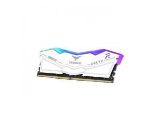 Team Delta RGB 16GB DDR5 6400MHz White Desktop RAM