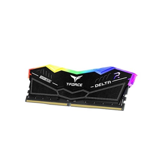 TEAM T-FORCE DELTA RGB 32GB (16GBX2) 6000MHZ DDR5 GAMING RAM Black