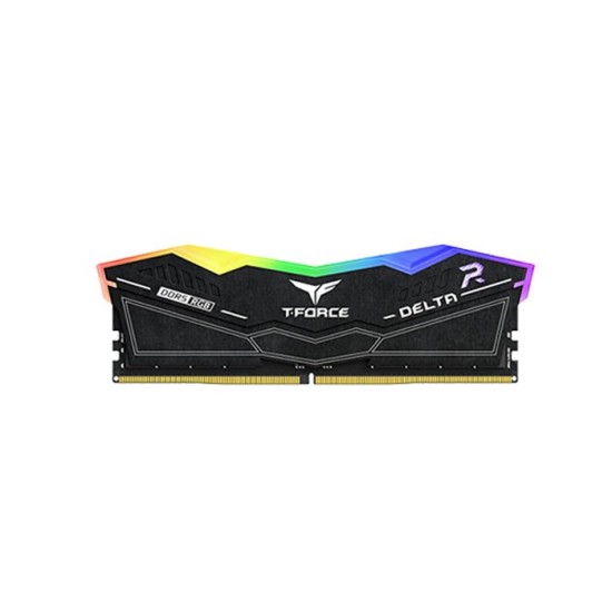 TEAM T-FORCE DELTA RGB 32GB (16GBX2) 6000MHZ DDR5 GAMING RAM Black