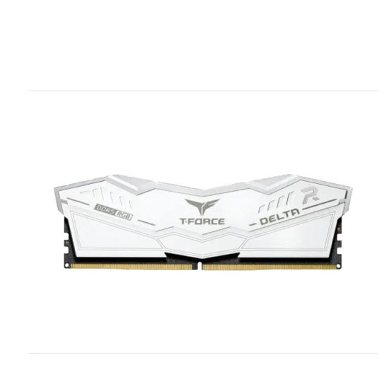 TEAMGROUP T-FORCE DELTA RGB DDR5 32GB (2X16GB) 7000MHZ WHITE DESKTOP RAM