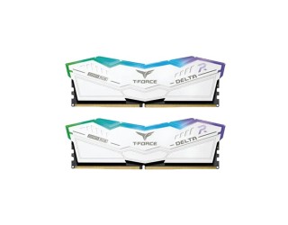 TEAMGROUP T-FORCE DELTA RGB DDR5 32GB (2X16GB) 7600MHZ WHITE DESKTOP RAM