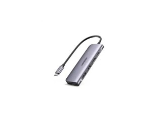 UGREEN CM195 USB-C to 2 Ports USB3.0-A Hub HDMI TF/SD with PD Power Supply