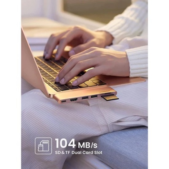 UGREEN CM380 6-in-2 USB C Hub for MacBook Pro (80856)