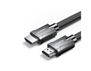 UGREEN HD135 8K HDMI M/M Round Cable with Braided 2m Gray