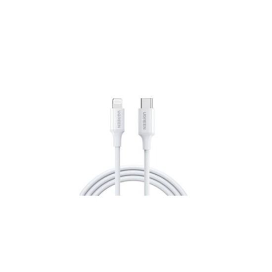 UGREEN US171 USB-C to Lightning 1M Cable White